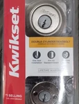 Kwikset 665 Double Cylinder Deadbolt Brushed Silver Keyed Alike. Fixed Price $18.99.