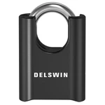 Delswin 4-DIGIT Combination Outdoor Padlock 1 Piece, Obsidian Black. Fixed Price $29.58.