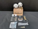 Kwikset 780 26D Smt 6AL Strkp Smartkey Single Cylinder Deadbolt Satin Chrome. Fixed Price $21.99.