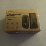 Arpha Video Doorbell Deadbolt Smart Lock Home D289C. Fixed Price $74.99.