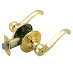 Design House 783043 Scroll Privacy Bedroom/bathroom Door Lever, Polished Brass. Fixed Price $14.99.