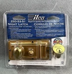 Ilco Unican 220-53-51 Night Latch Single Cylinder Deadbolt Lock Usa-new & Sealed. Fixed Price $28.88.