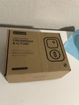 Smonet Smart Lock W/ Fingerprint & Ic Fobs Y1-BBF-S. Fixed Price $40.00.