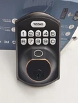 Teeho TE002 Fingerprint Keyless Entry Door Lock With Keypad -oil Rubbed Bronze. Fixed Price $36.41.