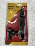 Ace Pushbutton Latch Handle Set Screen / Storm Door - Textured Black. Fixed Price $15.99.