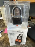 Sharper Image Fingerprint Digital Smart Padlock For Locker Bike Door Gate Home. Fixed Price $18.99.