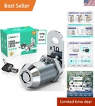 1-1/8" Rv Storage, Cabinet, & Drawer Cam Lock Fits 3/4" Door Check Fitmen.... Fixed Price $109.67.