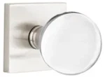 Emtek C520BLUS15 Bristol Crystal Privacy Door Knobset With Brass Rosette. Fixed Price $139.99.