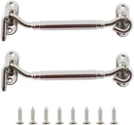 2 Pack Hook And Eye Latch,ulifestar Barn Door Latch,heavy Duty Stainless Steel G. Fixed Price $16.81.