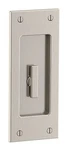 Baldwin Santa Monica Small Pocket Door Passage Inside Plate Chrome PD006.260.KT. Fixed Price $25.95.