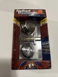 Kwikset Maximum Security Deadbolt Brushed Brass Single Cylinder. Fixed Price $24.95.