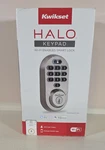 Kwikset 99380-001 Halo Wi-fi Smart Electronic Keypad Deadbolt Satin Nickel. Fixed Price $90.00.