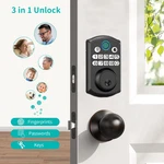 Smart Keyless Entry Door Lock Fingerprint/code/key IP54 Waterproof Easy Install. Fixed Price $23.99.