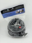 Lumintrail LK2609 Bike Self Coiling 12MM Cable Lock - Black (#102). Fixed Price $16.19.