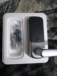 Ultraloq UL3 Smart Lever Lock Bluetooth Fingerprint Keyless Entry Satin Nickel. Fixed Price $99.99.