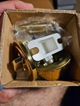 Yale YR82EDB605 Round Single Cylinder Deadbolt. Fixed Price $45.00.
