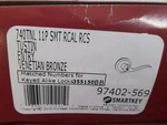 Kwikset 740TNL 11P Smt Rcal Rcs Tusin Entry Venetian Bronze 97402-569- New. Fixed Price $20.99.