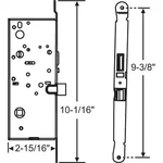 Strybuc 56-109 Single Point Mortise Lock. Fixed Price $102.99.