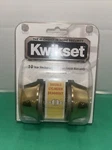 Kwikset Double Cylinder Deadbolt Polished Brass Finish With Keys. Fixed Price $19.95.