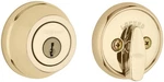 Kwikset 780.STRKP Single Cylinder Keyed Entry Deadbolt - Brass. Fixed Price $47.35.