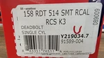 Used Kwikset Milan Single Cylinder Deadbolt Smartkey Iron Black 158RDT-514S. Fixed Price $29.67.
