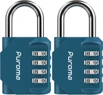 2 Pack Combination For Locker 4 Digit Outdoor Waterproof Padlock School. Fixed Price $19.48.