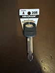 Hillman Cassette #20R Universal Double Sided Blank Key Ford. Fixed Price $10.00.