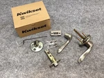 Kwikset 720TNL Lever Handle Satin Nickel Hall & Closet New. Fixed Price $17.99.