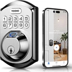 Teeho TE002 Digital Electronic Deadbolt Fingerprint Door Lock. Fixed Price $70.00.