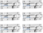 6 Pack Slide Lock, Premium Barrel Bolt Latch, Thickened Door 3 Inch. Fixed Price $16.70.
