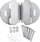Fenix Heavy Metal Galvanized Steel Locking Jamb Handle Padlock Protector. Fixed Price $16.99.