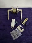 Schlage F10FLA619WKF Flair Passage Door Lever Set With The Decorative Wakefield. Fixed Price $51.99.