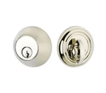 Emtek Satin Nickel Regular Style Single Cylinder Deadbolt 8450US15. Fixed Price $52.24.