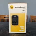 Yale Assure Lock 2 Touch Smart Wi-fi Deadbolt Fingerprint Satin Nickel. Fixed Price $140.00.