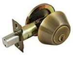 Exterior Key-locking Deadbolt Entry Door Grade 3. Fixed Price $14.00.