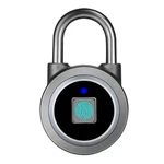 Fingerprint Padlock, Bluetooth Mobile App, Megafeis Smart Gray. Fixed Price $52.62.