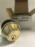 Master Lock DSNRN0603PBOX Nightwatch Deadbolt With Bump Stop Cylinder, Brass. Fixed Price $36.95.