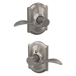 Schlage Accent Lever Satin Nickel Interior Hall & Closet Passage Door Handle. Fixed Price $37.90.