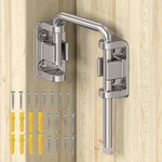 Sliding Door Loop Lock, 90/180 Degree Stainless Steel Patio Latch For Sl.... Fixed Price $17.21.