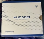 Kucacci Smart Door Lock Black Keyless Entry Fingerprint Digital Keypad W/ Handle. Fixed Price $43.00.