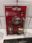 Hardware Essentials Door/drawer Utility Cam Lock, Brass Finish (1/4") Ships Free. Fixed Price $8.99.