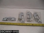 20411926D01 Simplex 4-7/8" Strike Plate Kit Asa Satin Chrome Silver. Fixed Price $16.94.