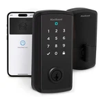 Smart Lock Deadbolt Black Apple Home Keys Fi Matter Kwikset Led Halo. Fixed Price $478.99.