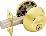 Schlage Entry Deadbolt Keyed Alike Polished Brass 1 Grade Double Cylinder (new). Fixed Price $39.99.