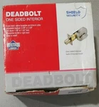 New Deadbolt Shield Security One Sided Interior 913788. Fixed Price $13.99.