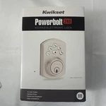 Kwikset Powerbolt 240 5-BUTTON Keypad Satin Nickel Traditional Electronic Deadbo. Fixed Price $35.00.