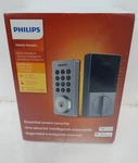 Philips Home Access 4200 Series Smart Deadbolt Satin Nickel. Fixed Price $49.95.