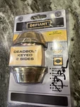 Defiant Deadbolt Keyed Sides - 154 725. Fixed Price $11.04.