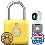 Pothunder Fingerprint Padlock Smart Locker App Rechargeable Gym. Fixed Price $51.81.