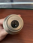 Kwikset Satin Nickel Single-cylinder Deadbolt (96600-678). Fixed Price $15.99.